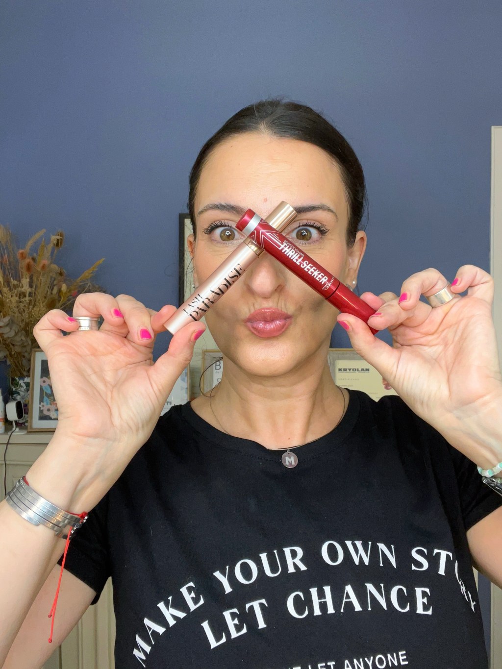 Probando Máscaras de Pestañas en Tik&nbsp;Tok