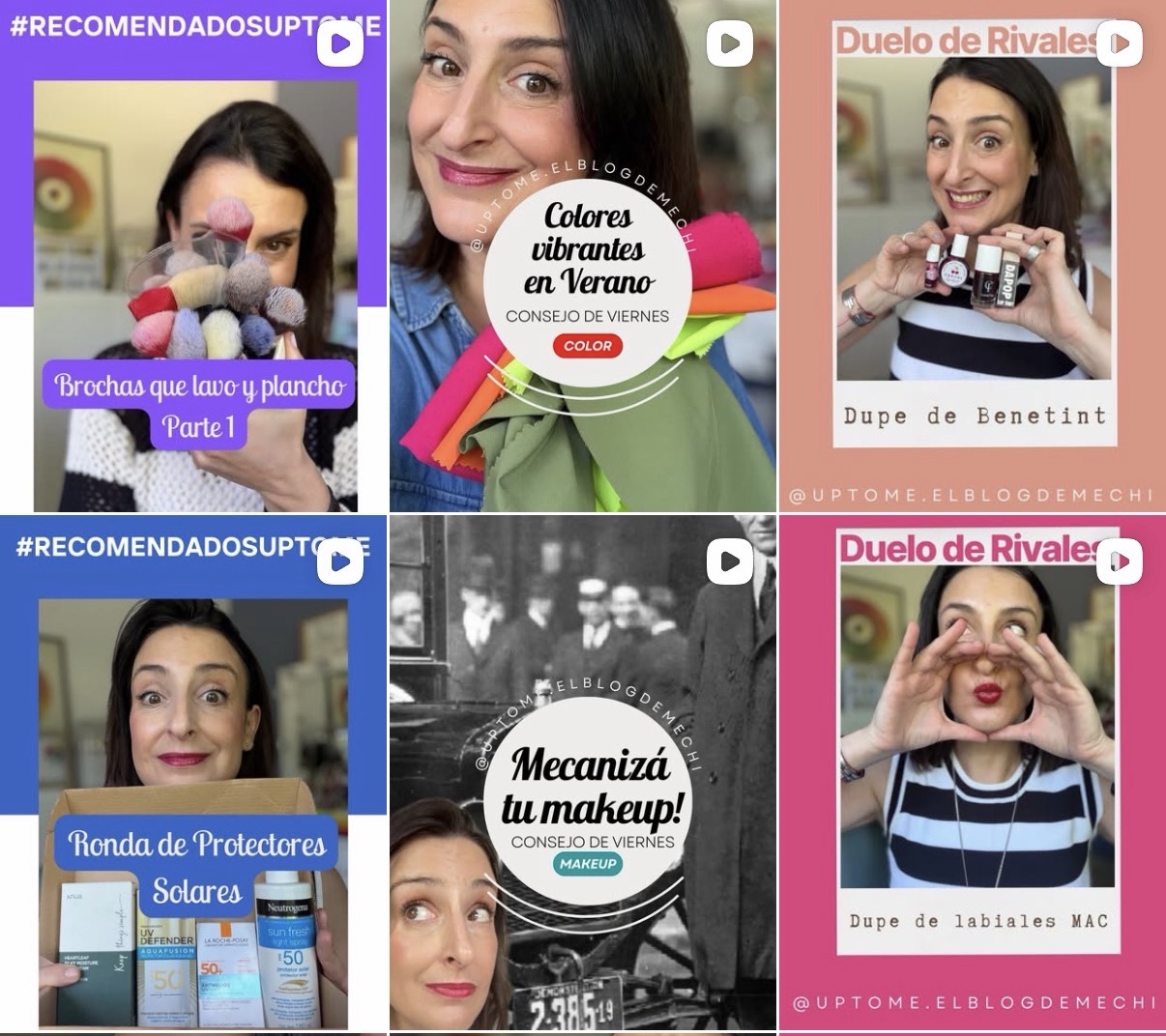 Últimos posteos en Instagram